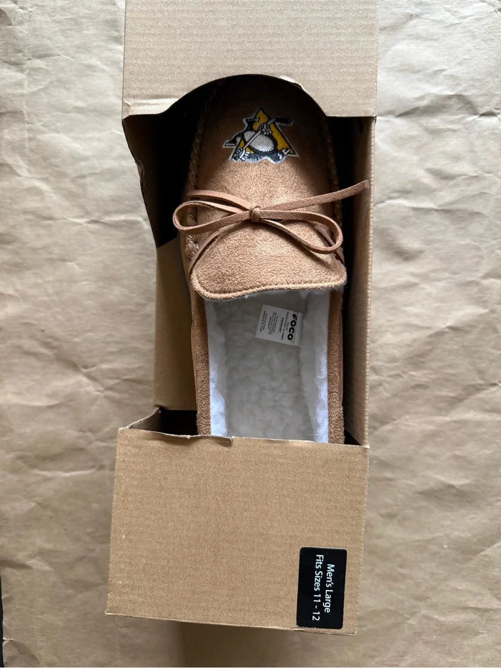 NHL Penguins Hockey Moccasins 🐧🏒